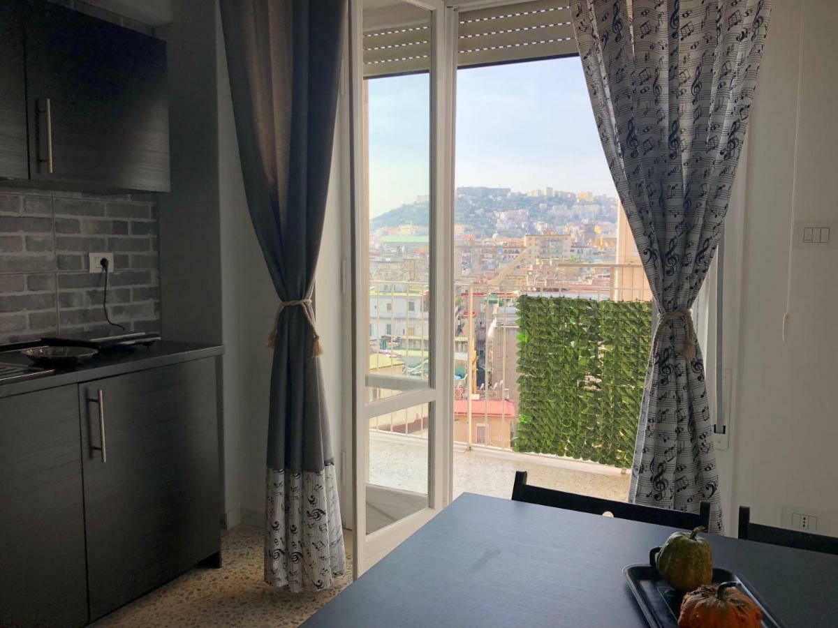 Ottieri Room&kitchen With Panoramic View * Nápoles